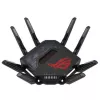 ASUS ROG Rapture GT-BE98 traadita ruuter 10 Gigabit Ethernet neljasagedusriba (2,4 GHz / 5 GHz-1 / 5 GHz-2 / 6 GHz) Must