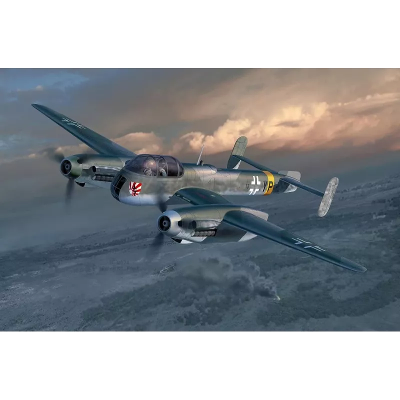 Plastist mudelikomplekt REVELL Arado AR-240 1/72 — lennuki mudel