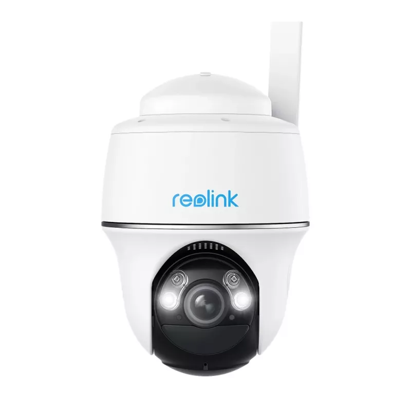 Reolink Go Series G430 - 5MP välistingimustes kasutatav aku-kaamera, 4G LTE võrk, inimese/sõiduki/looma tuvastus, 355° pööramine ja 140° kallutamine