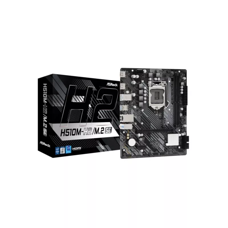 ASRock H510M-H2/M.2 SE Micro-ATX emaplaat