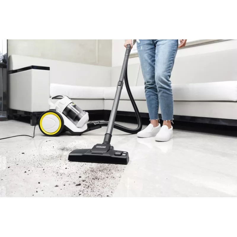 Tolmuimeja Karcher VC 3 — kuivkodutolmuimeja, 700 W, 0,9 L ilma kottita, HEPA 13, teleskooptoru, 1,5 m voolik