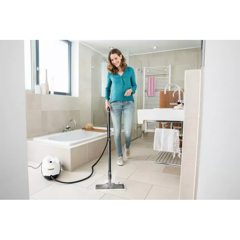 Silindriline aurupuhasti Kärcher SC 3 EasyFix — 1900 W, 0,5 L paak, 3,5 baari, 2,2 m voolik