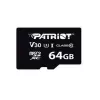 MicroSDXC-mälukaart PATRIOT VX Series 64 GB UHS-I U3 V30 Class 10 90/80 MB/s veekindel kirjutuskaitsega