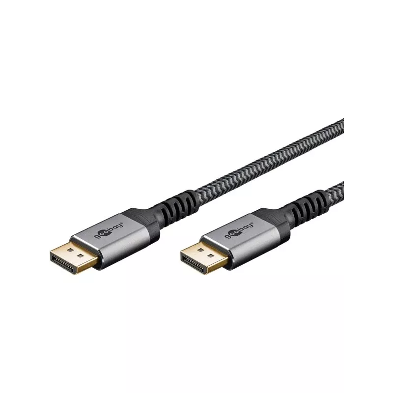 Pro DisplayPort 1.4 ümbriskaabel - 3m - must