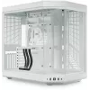 PC korpus HYTE Y70 Midi Tower valge – toetab EATX, GPU kuni 42,2 cm, CPU jahutaja kõrgus 18 cm