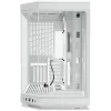 PC korpus HYTE Y70 Midi Tower valge – toetab EATX, GPU kuni 42,2 cm, CPU jahutaja kõrgus 18 cm