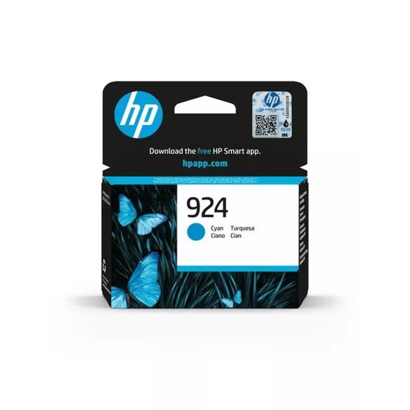 HP 924 tsüaan originaal tindikassett