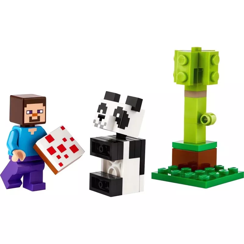 LEGO Minecraft Steve ja beebipanda 30672 Polükott