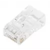 DIGITUS RJ45 modulaarkinnitus (8P8C) pass-through, CAT 5e, kaitseta, AWG 26-24, 100 tk (X-ML-5U-EZ)