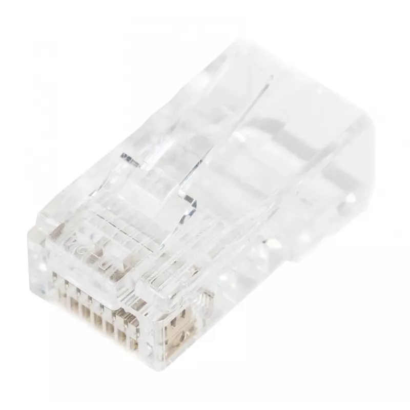DIGITUS RJ45 modulaarkinnitus (8P8C) pass-through, CAT 5e, kaitseta, AWG 26-24, 100 tk (X-ML-5U-EZ)