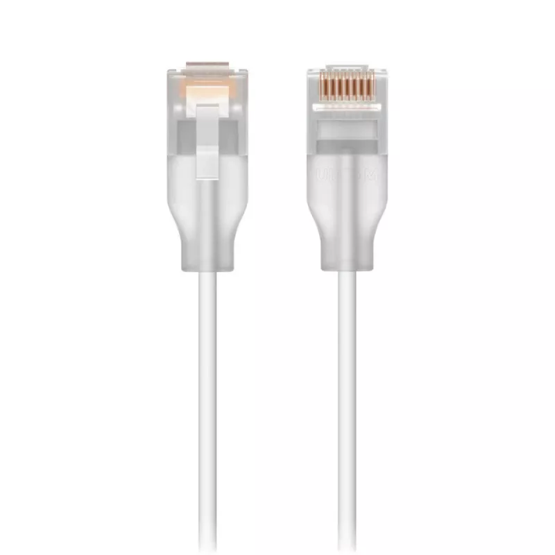 Ubiquiti UACC-Cable-Patch-EL-0.15M-W võrgukaabel, läbipaistev valge, Cat6