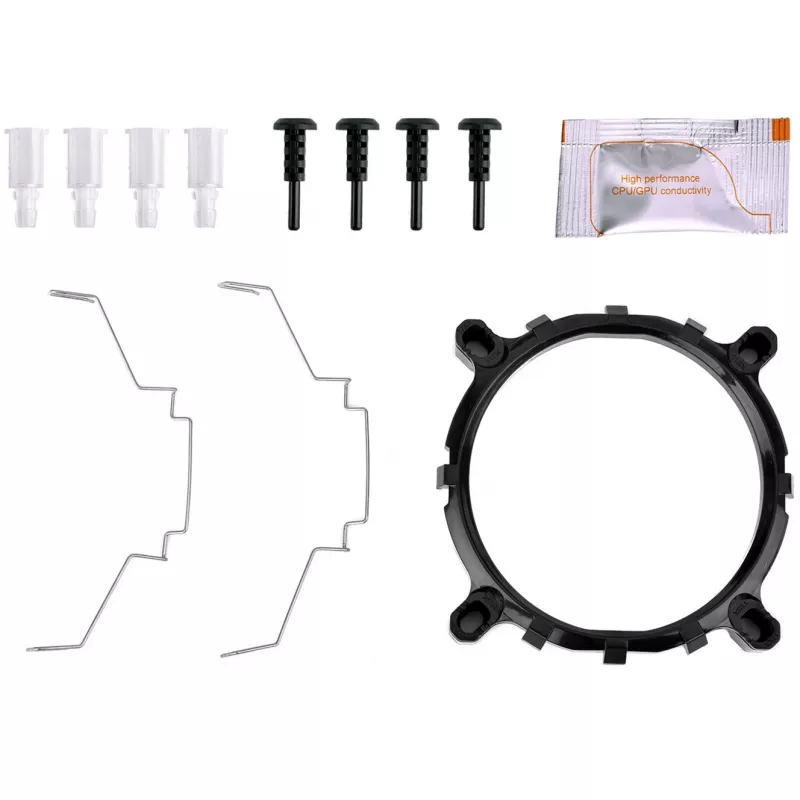 Thermaltake Contac 9 SE protsessori õhkjahuti 9,2 cm must. Valge