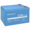 Qoltec LiFePO4 liitium-raudfosfaataku 12,8V 12Ah 153,6Wh BMS-iga