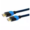 Savio GCL-02 HDMI-kaabel 1,8 m HDMI Type A (Standard) Must, Sinine