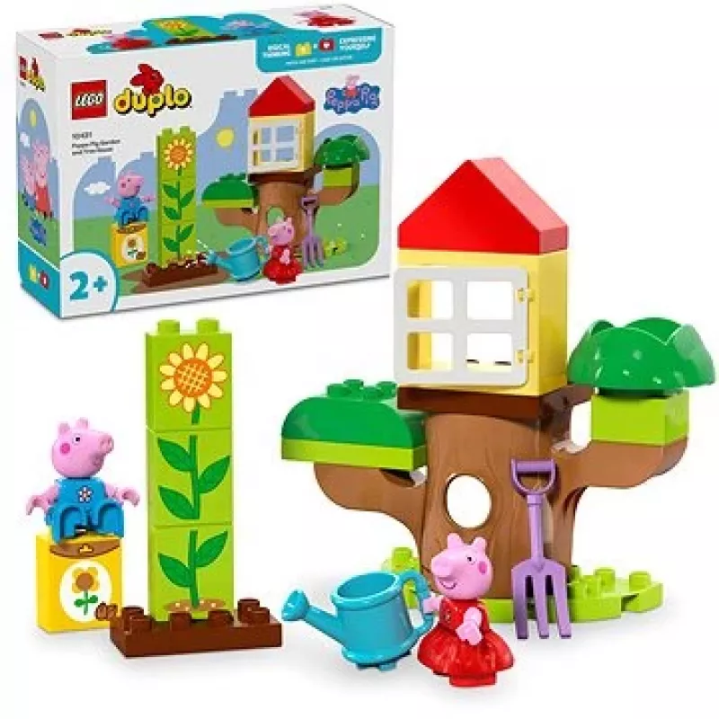 Lego 10431 Duplo Peppa Sig aed ja puumaja mängukomplekt