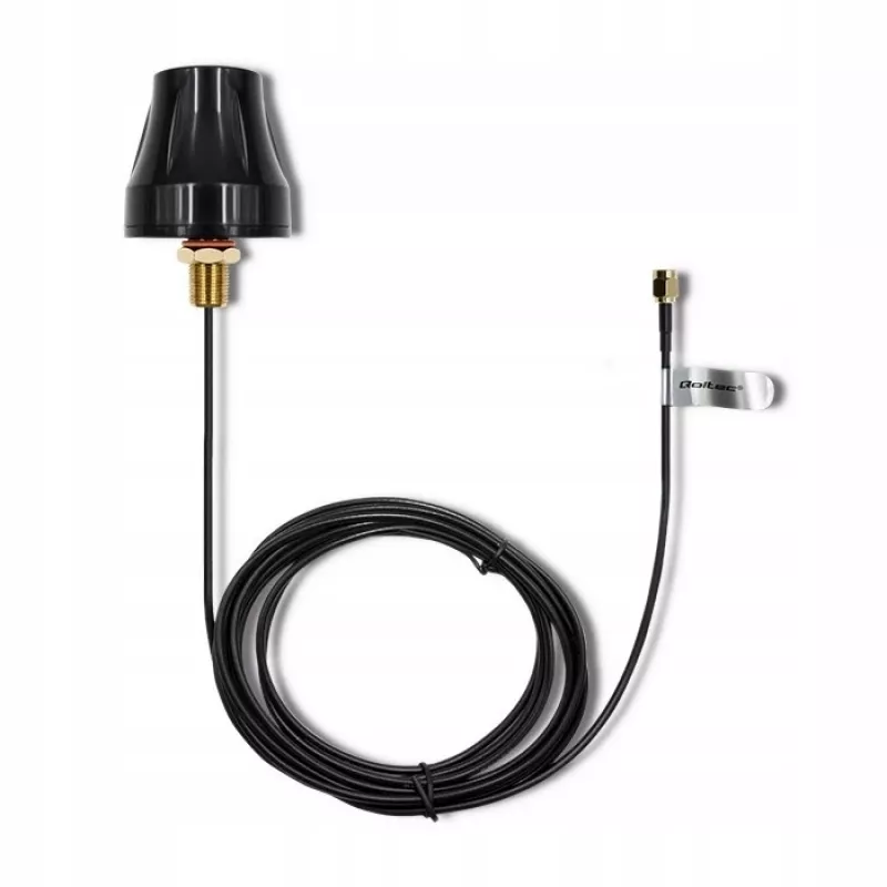 Mitmesuunaline 4G LTE antenn QOLTEC 57037, kahe polarisatsiooniga, 5 dBi võimendus