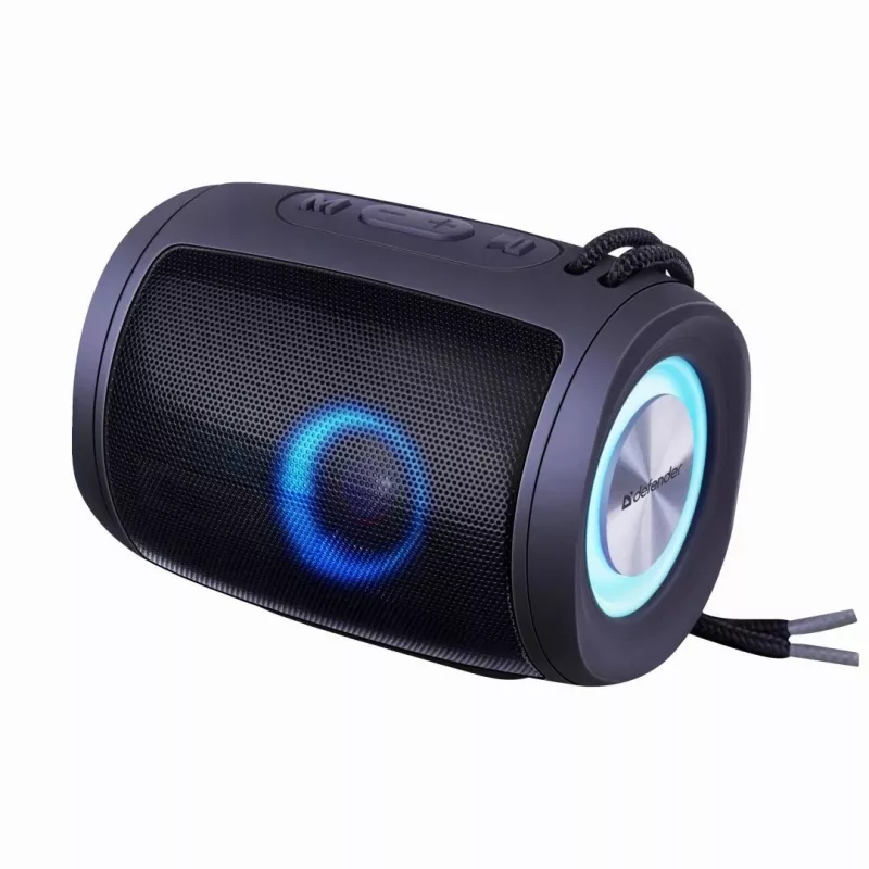 Kaasaskantav Bluetooth-kõlar DEFENDER Ejoy S200 TWS 2.0, 5W, Bluetooth 5.3, LED, 10 h aku, sisseehitatud mikrofon