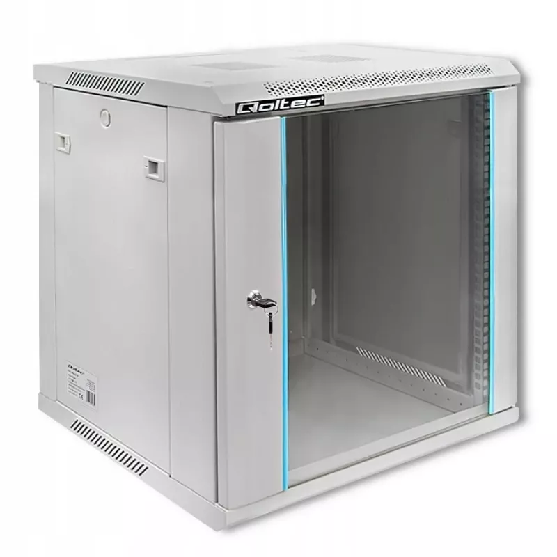 Rackikapp QOLTEC 19-tolline 12U mudel 54485 — võrgu-/serverikorpus