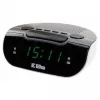 Raadio kella/äratus LED-iga, Eltra, 127x53x98 mm, hall/valge