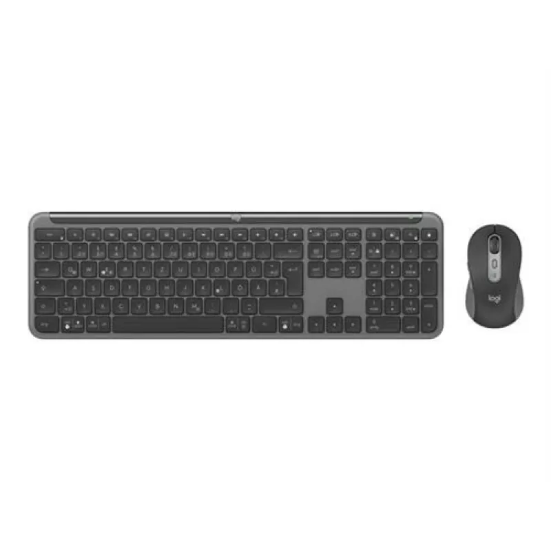 Logitech 920-012483 klaviatuur hiir included Office RF Wireless + Bluetooth QWERTZ German Graphite