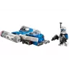 LEGO Star Wars Captain Rex Y-Wing Microfighter Kollektsioneeritav Kloonisõdade Kosmoselaev Mänguasi Koos Minifiguuriga 6+ Aastastele Poistele