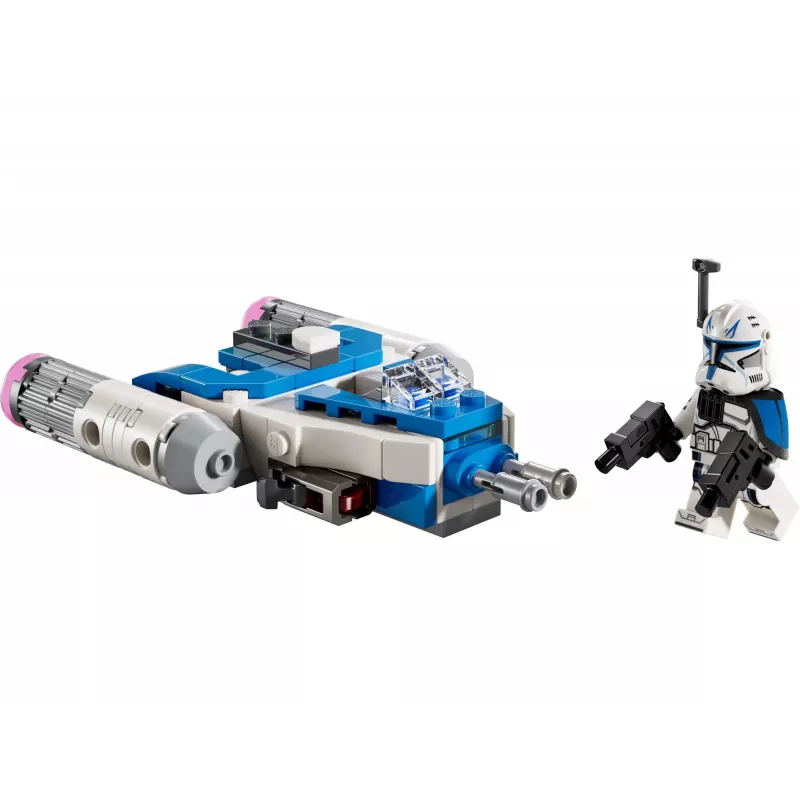 LEGO Star Wars Captain Rex Y-Wing Microfighter Kollektsioneeritav Kloonisõdade Kosmoselaev Mänguasi Koos Minifiguuriga 6+ Aastastele Poistele