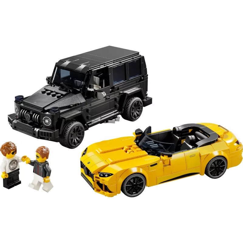 LEGO Speed Champions Mercedes-AMG G 63 ja Mercedes-AMG SL 63 76924, mitmevärviline