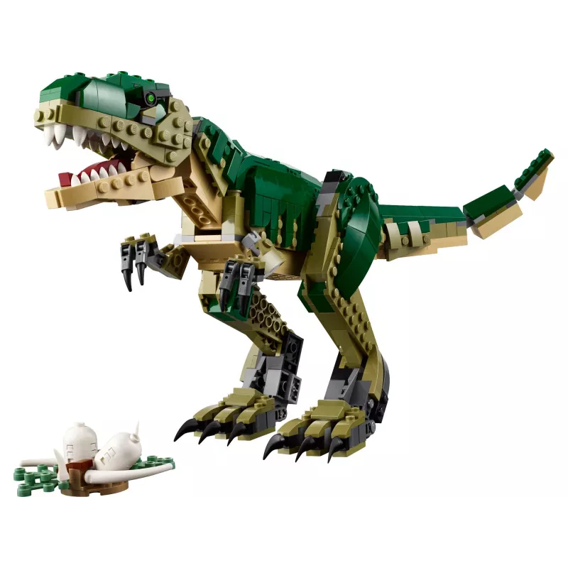 Ehituskomplekt LEGO Creator 3-in-1 T.Rex ehitatav mudelikomplekt, 626 tk, 150 mm kõrgus, vanus 9+
