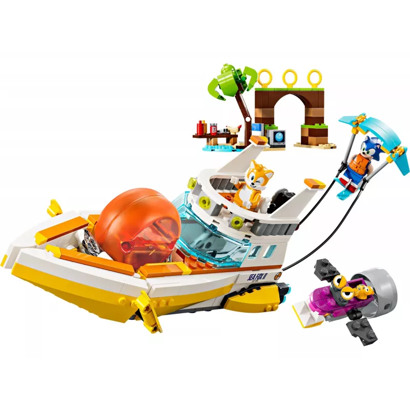 LEGO Sonic the Hedgehog Tailsi seikluspaadi mängukomplekt 76997