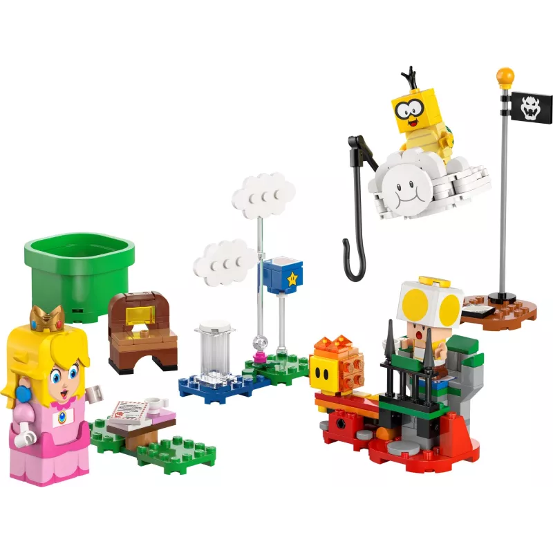 LEGO 71441 Super Mario interaktiivne LEGO Peach kujukese komplekt, ühildub LEGO süsteemiga