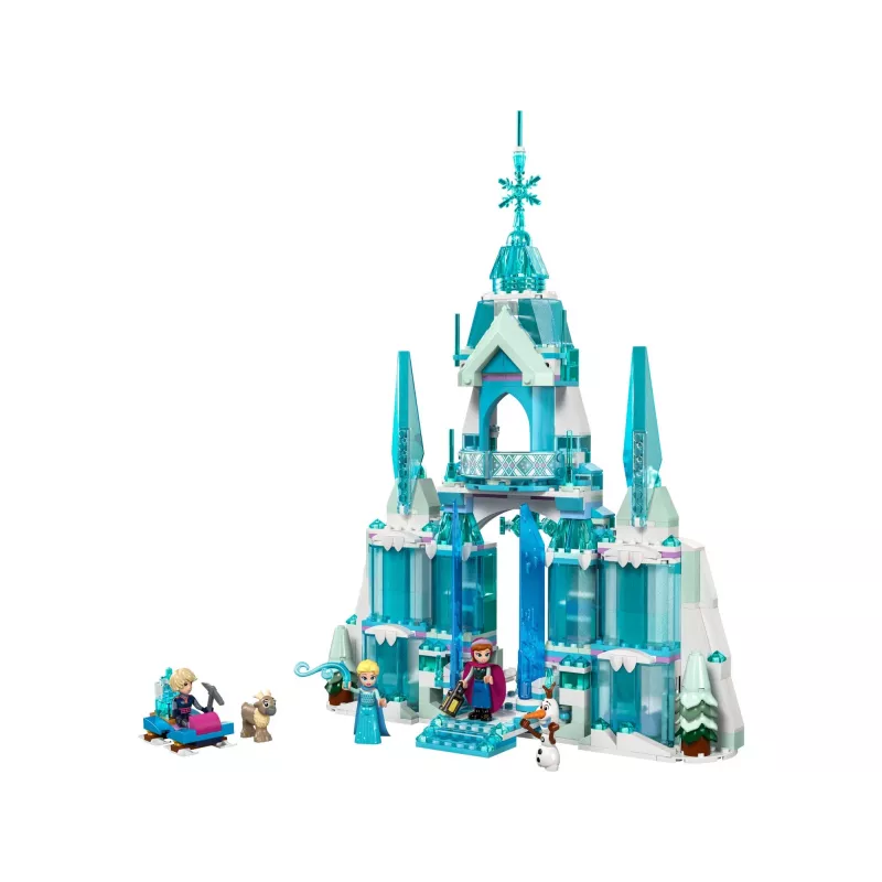 Ehitusmänguasi LEGO Disney Princess Elsa talvepalee 43244 – ehituskomplekt loovaks mänguks