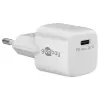Goobay universaalne must AC kiirlaadimise siselaadija 65403 USB Type-C 110-240V