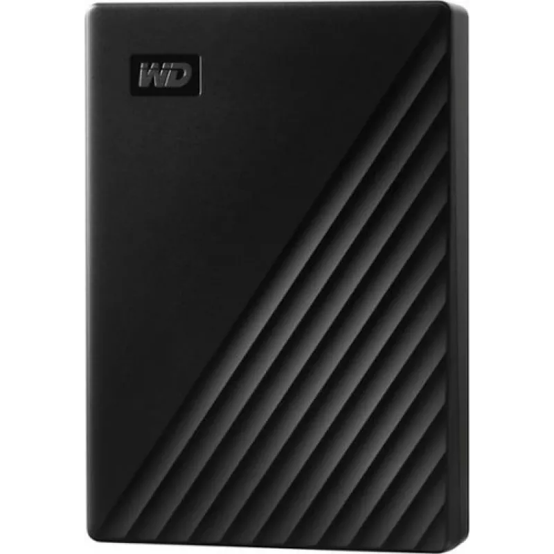 WD My Passport WDBR9S0060BBK - Festplatte - verschlüsselt - 6TB - extern (tragbar) - USB 3,2 Gen 1 - 256-Bit-AES - Schwarz (WDBR9S0060BBK-WESN)