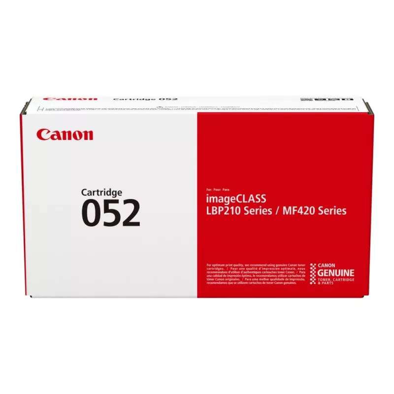 Tonerikassett Canon 052 Originaal Must 2100 lehekülge