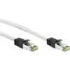 Wentronic 55127 - 5 M - Cat8.1 - S/FTP (S-STP) - RJ-45 - RJ-45 - valge