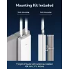 Pääsupunkt Cudy AP1300 Outdoor — kaheribaline 2,4/5 GHz, 300/867 Mbit/s, IP65, PoE, 2 välist RP‑SMA antenni