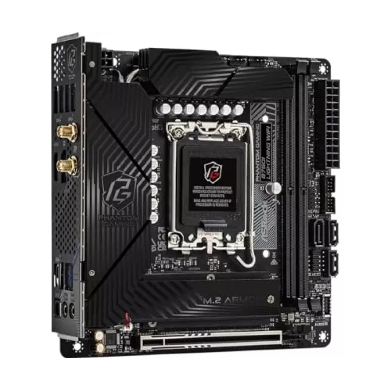 ASRock B760I Lightning WiFi DDR5 Mini-ITX LGA1700 emaplaat