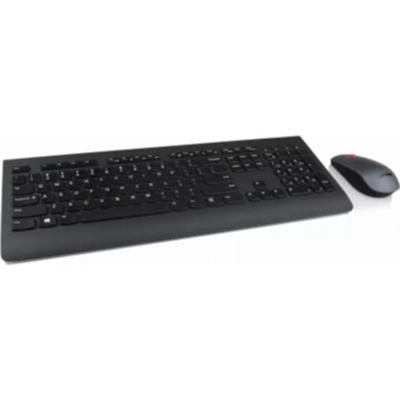 Lenovo 4X30H56829 klaviatuur ja hiir komplektis Universaalne RF juhtmevaba QWERTY USA inglise keel Must