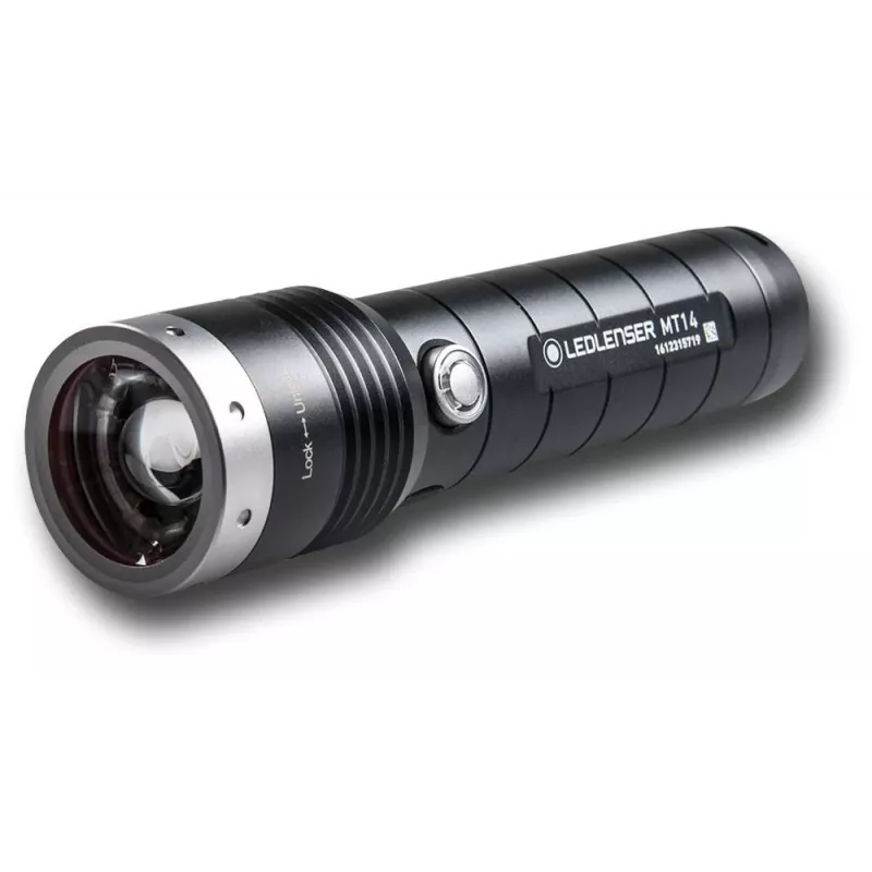 Led Lenser MT14 Taskulamp Must, Hõbedane