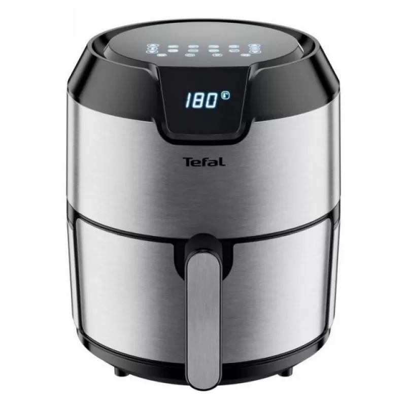 Tefal Easy Fry EY401D Üksik 4,2 L Eraldiseisev 1500 W Kuumaõhufritüür Must, Roostevaba teras