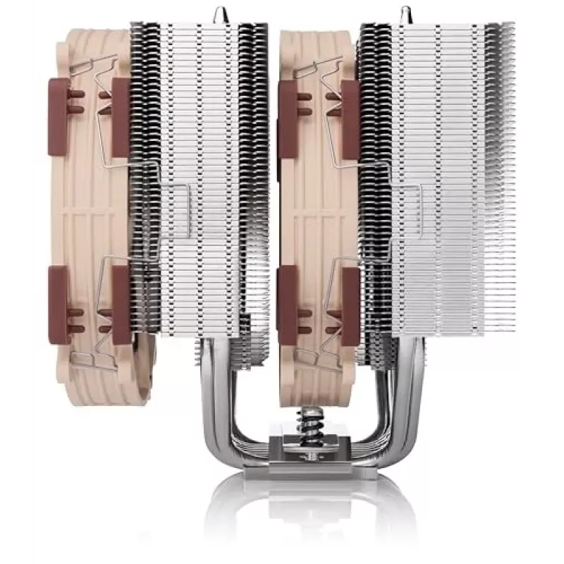 Õhkjahutus Noctua NH-D15 G2 HBC, kaks 140 mm ventilaatorit, 1250–1500 p/min, 155,6 m³/h, 12 V, vask, 152×150×168 mm
