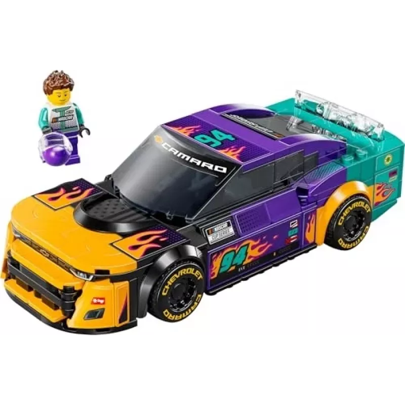 Ehituskomplekt LEGO Speed Champions 76935 NASCAR Next Gen Chevrolet Camaro ZL1, 328 tk, 1 minifiguur, vanus 9+