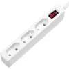 Pikendusjuhe LogiLink LPS230 1.5 m 3 vahelduvvoolupesaga siseruumidesse valge