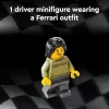LEGO Speed Champions Ferrari F40 Supercar ehitatav sõidukimänguasi mudelauto 9+ aastastele poistele ja tüdrukutele juhi minifiguuriga laste magamistuppa