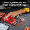 LEGO Speed Champions Ferrari F40 Supercar ehitatav sõidukimänguasi mudelauto 9+ aastastele poistele ja tüdrukutele juhi minifiguuriga laste magamistuppa