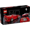 LEGO Speed Champions Ferrari F40 Supercar ehitatav sõidukimänguasi mudelauto 9+ aastastele poistele ja tüdrukutele juhi minifiguuriga laste magamistuppa