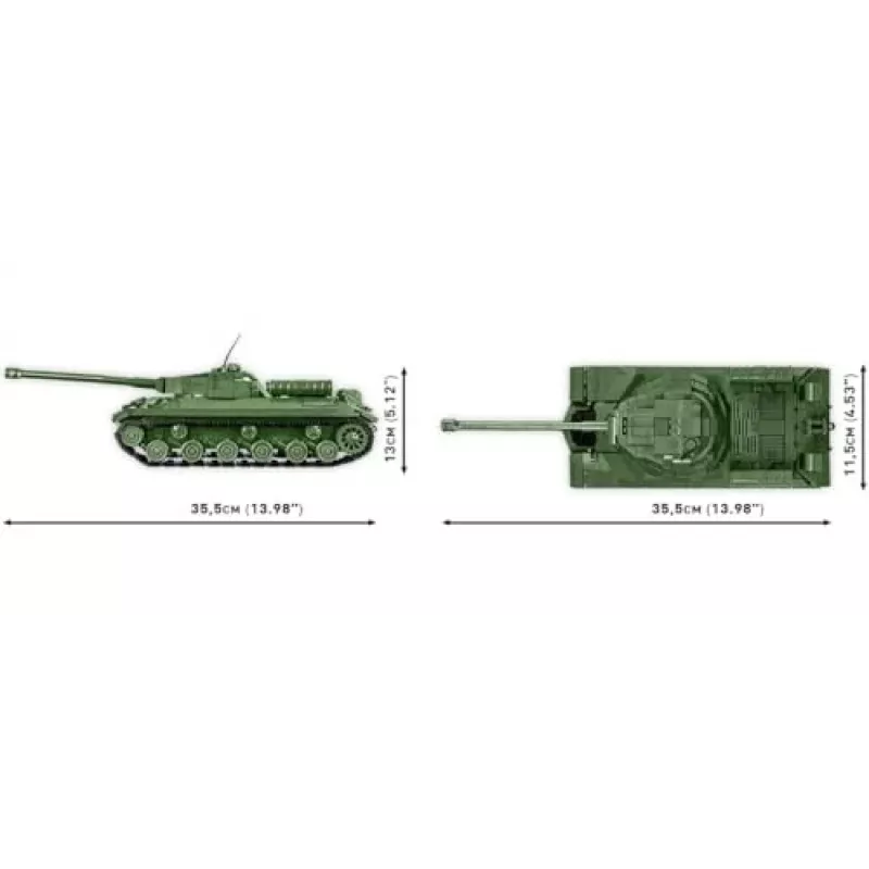 COBI Historical Collection WWII Is-3 Nõukogude raske tank