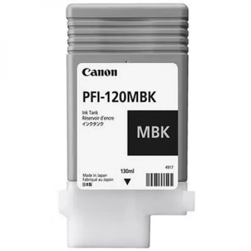 Canon PFI-120MBK tindikassett 1 tk originaal mattmust