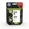 HP 304 2-pakk Must/Kolmevärvilised originaaltindikassetid