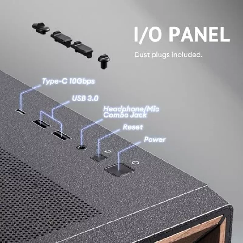 Antec 0-761345-10133-2 arvutikorpus MIDI Tower must puit
